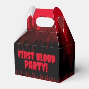 Caja Para Regalos Primer Fiesta de sangre, nombre del periodo de got