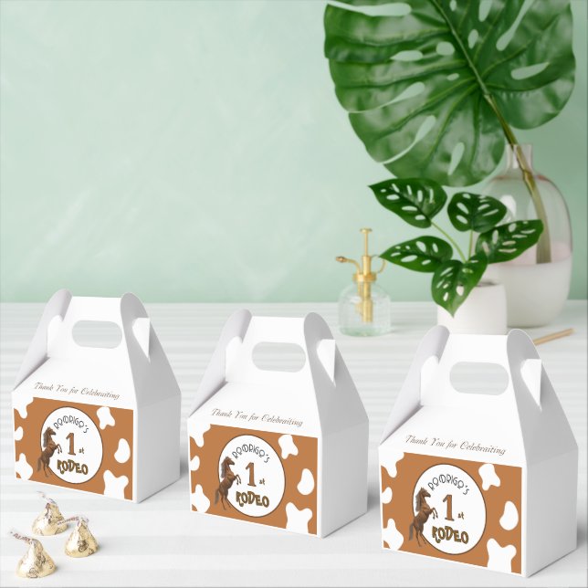 Caja Para Regalos Primer Rodeo (Múltiple)