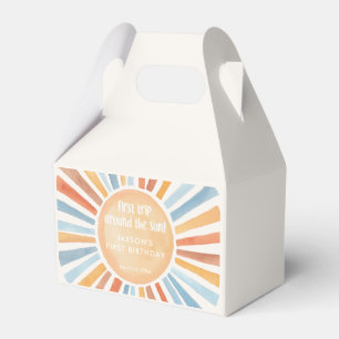 Caja Para Regalos Primer viaje alrededor de la fiesta de primer cump