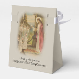 Caja Para Regalos Primera Comunión Santa Jesús Tradicional Niños