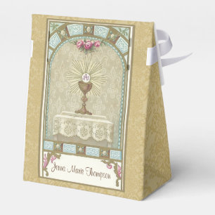 Caja Para Regalos Primera eucaristía del vintage de la comunión