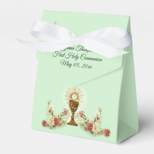 Caja Para Regalos Primeros Chicas de la comunión sagrada tradicional