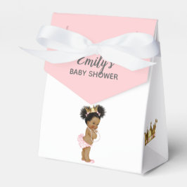 Caja Para Regalos Princesa de época Baby Shower afroamericano
