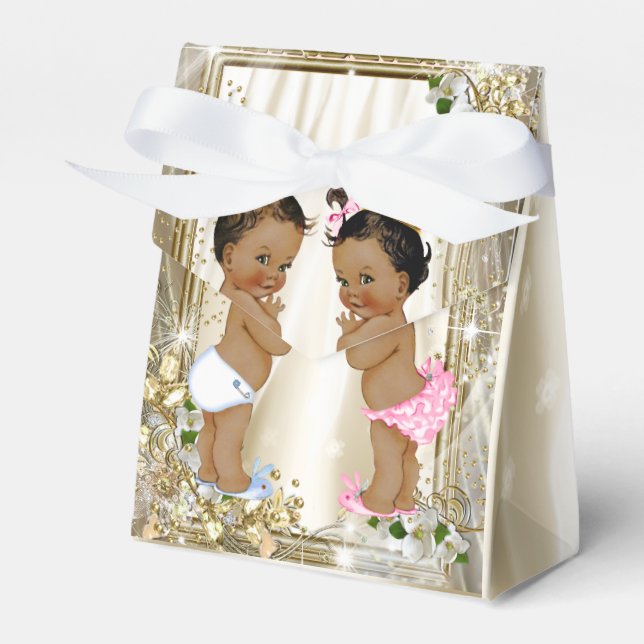 Caja Para Regalos Princesa de Etnia Baby Shower (Front Side)