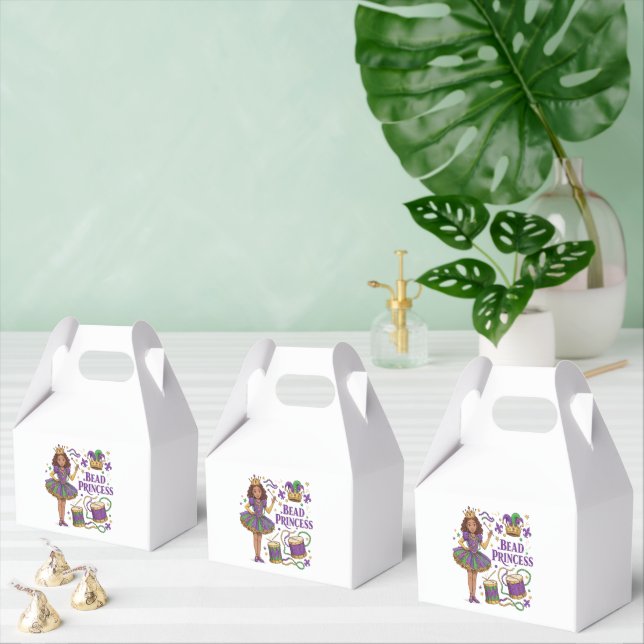 Caja Para Regalos Princesa de las cuentas - Mardi Gras (Múltiple)