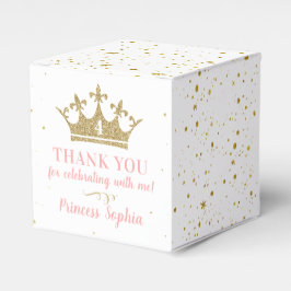 Caja Para Regalos Princesa Fiesta Gold Crown