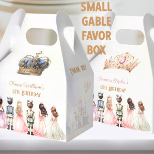 Caja Para Regalos Princesa Gemelos Chica de Nacimiento Real