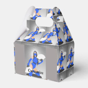 Caja Para Regalos Princesa guerrera enmascarada Thunder_Cove