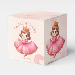 Caja Para Regalos Princesa rosa personalizable