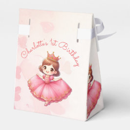 Caja Para Regalos Princesa rosa personalizable
