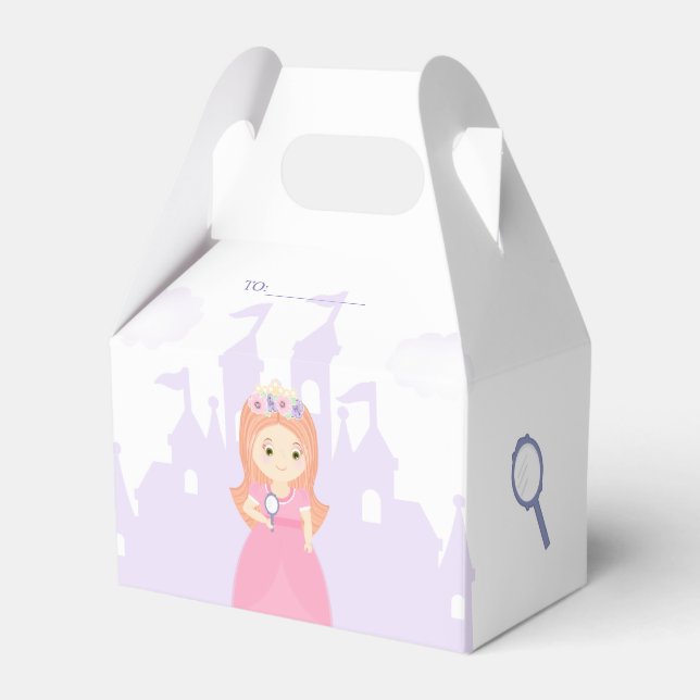 Caja Para Regalos Princesa y su espejo mágico (Front Side)