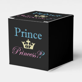 Caja Para Regalos ¿Príncipe o Princesa?