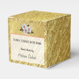 Caja Para Regalos Producto de la bomba de personalizado de oro y bañ