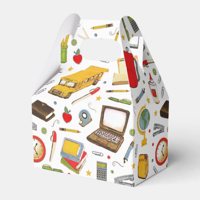 Caja Para Regalos Profesor de escuela creativa (Front Side)