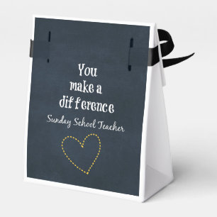 Caja Para Regalos Profesor de escuela dominical