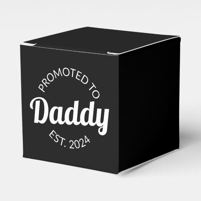 Caja Para Regalos Promovido A Daddy Est. I 2024 (Costado Anverso)