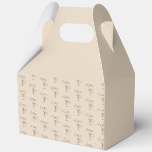 Caja Para Regalos Propuesta de Damas de Honor con Martini de Espress