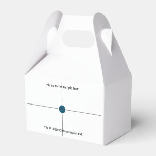 Caja Para Regalos prueba de muestreo