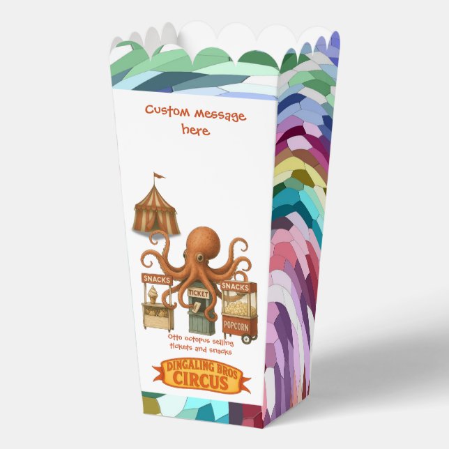 Caja Para Regalos Puesto de snacks del circo de Otto (Anverso)