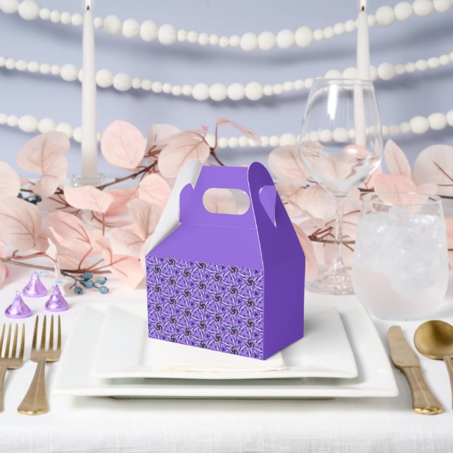 Caja Para Regalos Pulso Violeta (Boda)