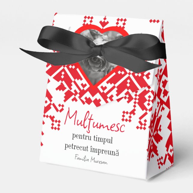 Caja Para Regalos Pungi pentru cadou de parastas (Front Side)