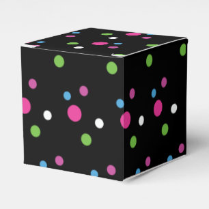 Caja Para Regalos Puntos de brillo de fiesta