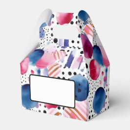 Caja Para Regalos Puntos y rayas 2