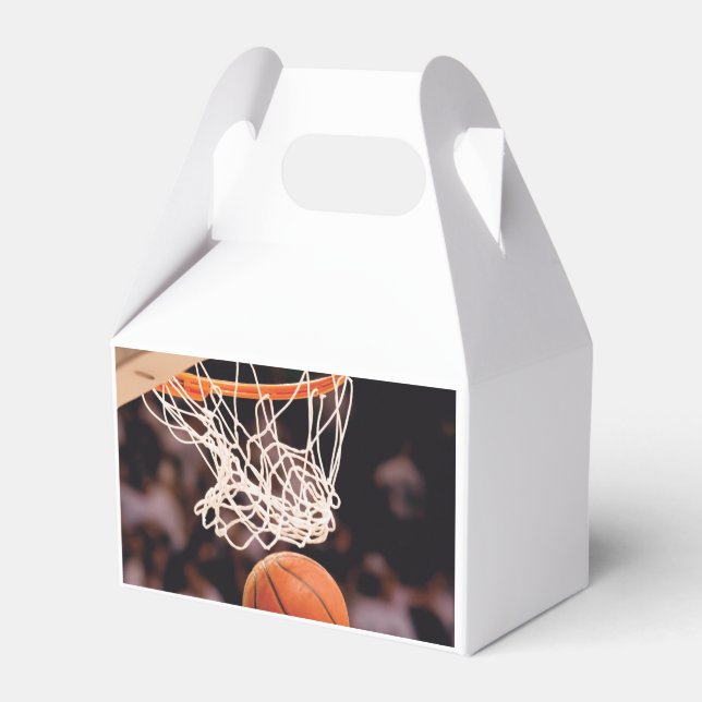 Caja Para Regalos Puntuación del baloncesto (Reverso)