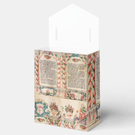 Caja Para Regalos Purim party favs , mishloach manot Esther Scrol