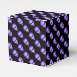 Caja Para Regalos Purple Alien Head