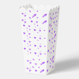 Caja Para Regalos Purple Heart Cluster Popcorn