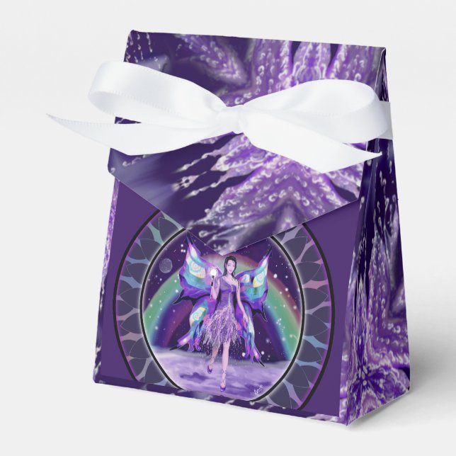 Caja Para Regalos Purple Rain Fairy Favbox (Front Side)