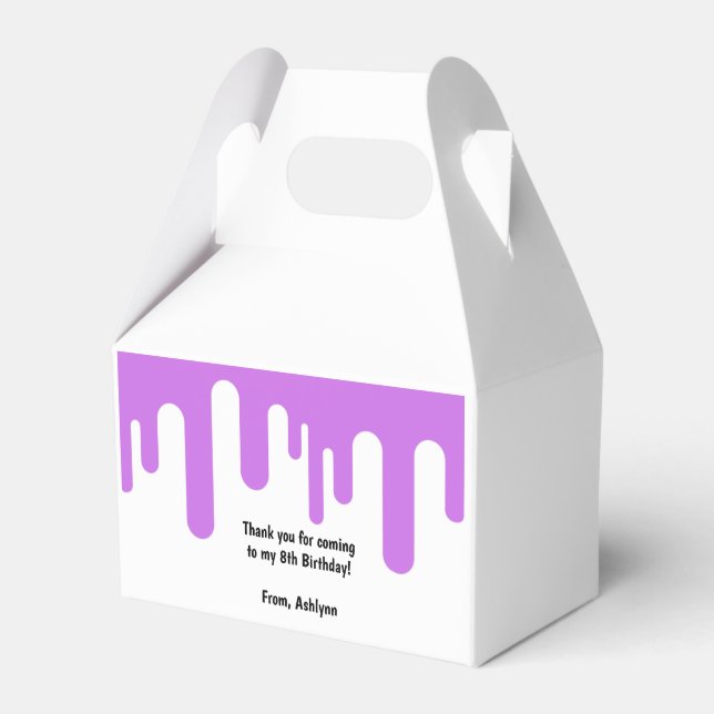 Caja Para Regalos Purple Slime (Front Side)