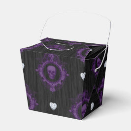 CAJA PARA REGALOS PURPLE SPOOKY GOTHIC HALLOWEULLS