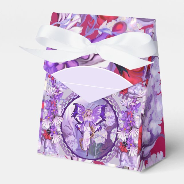 Caja Para Regalos Purple Sun Fairy Favorito Box (Front Side)