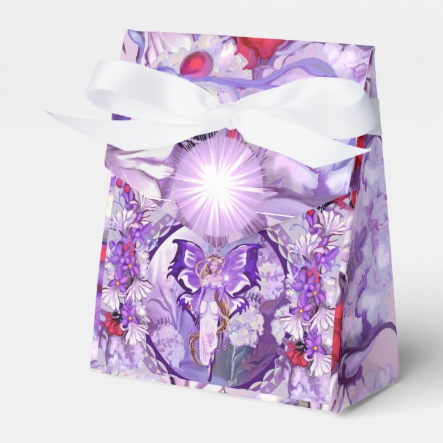 Caja Para Regalos Purple Sun Fairy Favorito Box (Front Side)