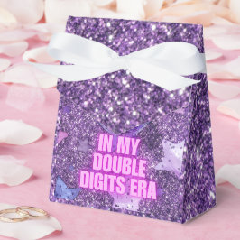 Caja Para Regalos Púrpura moda en mi cumpleaños de dos dígitos