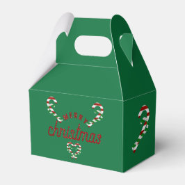 Caja Para Regalos Purpurina Candy Canes