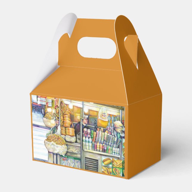 Caja Para Regalos Pushcart Paradise (Reverso)