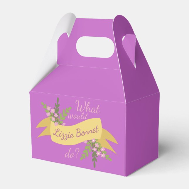 Caja Para Regalos ¿Qué Haría Lizzie Bennet? II (Front Side)