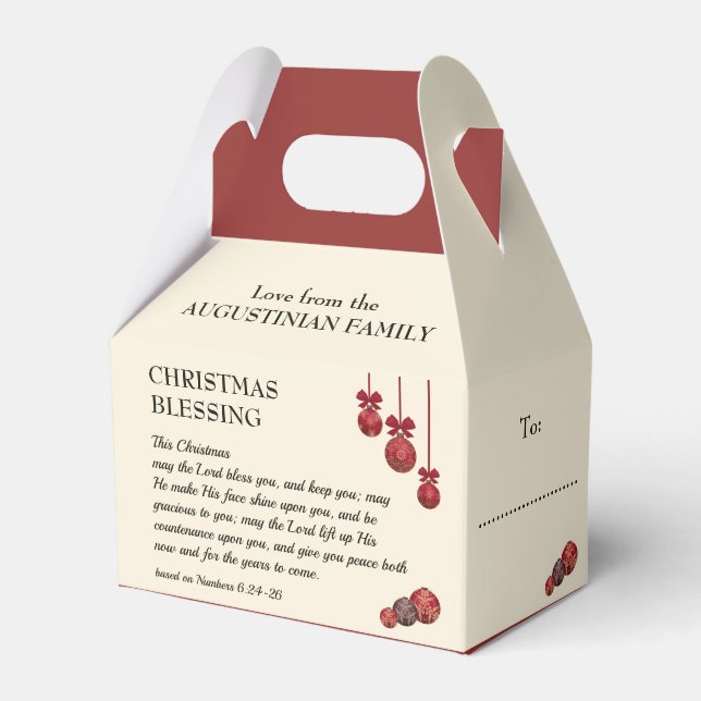 CAJA PARA REGALOS QUE JEHOVAH TE BENDIGA (Front Side)