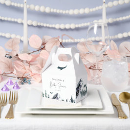 Caja Para Regalos Que la aventura comience Baby Shower