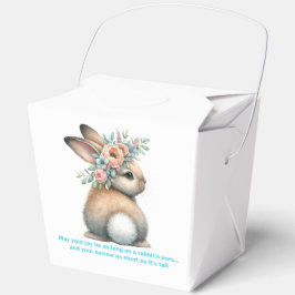 Caja Para Regalos Que tu alegría sea tan larga como las orejas de un