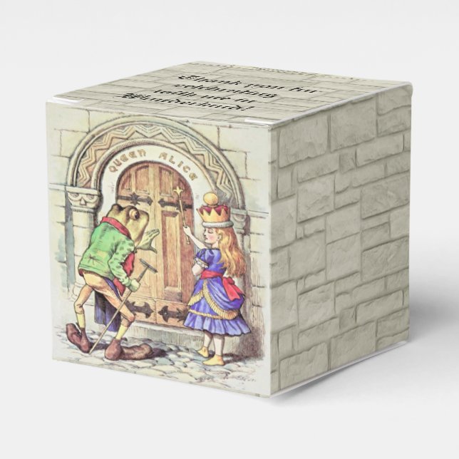 Caja Para Regalos Queen Alice (Costado Anverso)