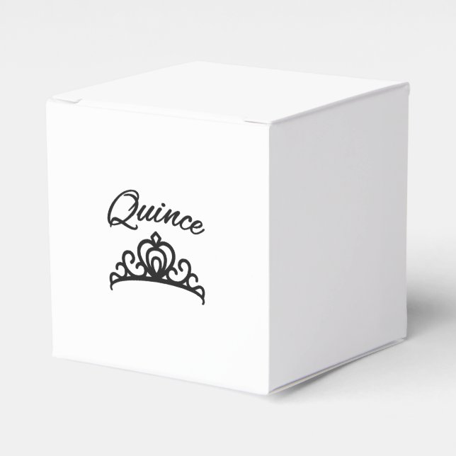 Caja Para Regalos Quince Goodie Box (Costado Anverso)