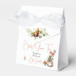 Caja Para Regalos Rabbit blanco y ratón victoriano de té