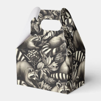 Caja Para Regalos Racoon de cosecha corta sin soldadura