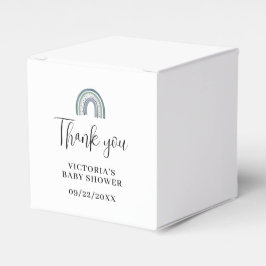 Caja Para Regalos Rainbow Boy Baby Shower