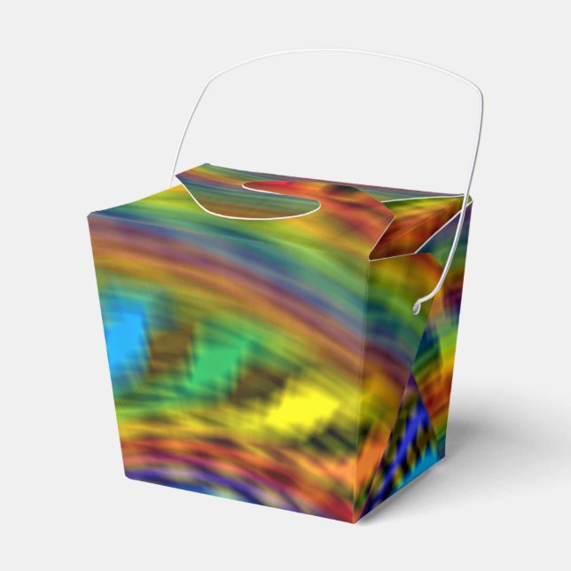 Caja Para Regalos Rainbow Tornado (Front Side)