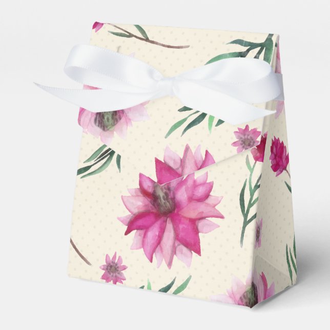 Caja Para Regalos Ramo Rosa (Front Side)